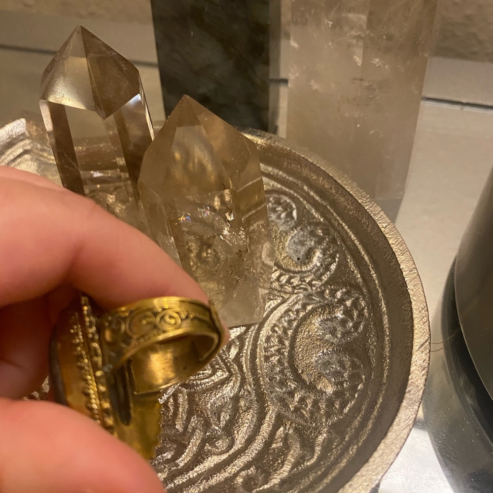 labradorite ring - Picture 4 of 5